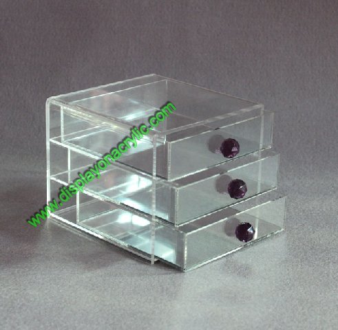 Acrylic Cosmetic Organizer With Drawers 